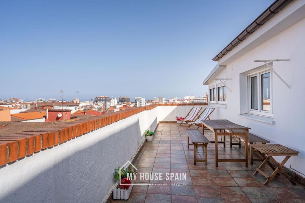 Myhousespain - Atico Con Gran Terraza En Хіхон Екстер'єр фото